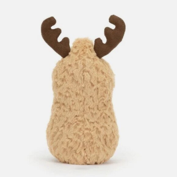 RETIRED‼️ Jelycat Peanut Reindeer NWT with Dust Bag Christmas Gift - Picture 4 of 5